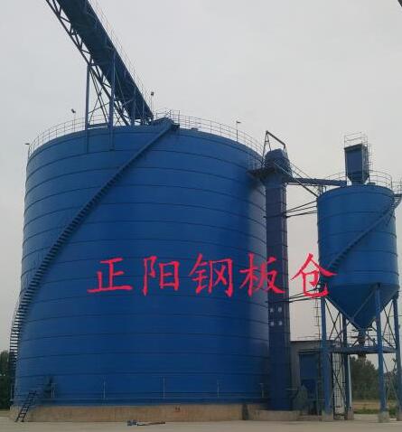 翁牛特大型矿粉钢板库