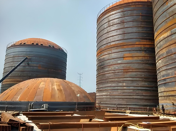 翁牛特焦粉钢板仓